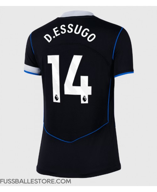 Günstige Chelsea Dario Essugo #14 3rd trikot Damen 2025-26 Kurzarm Günstige Chelsea Dario Essugo #14 3rd trikot Damen 2025-26 Kurzarm